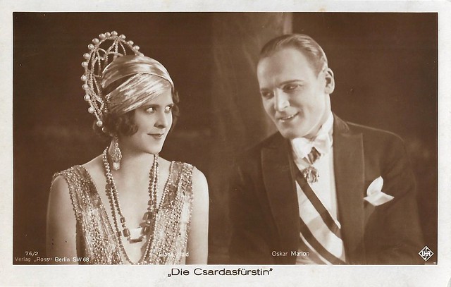 Liane Haid and Oscar Marion in Die Csardasfürstin (1927)