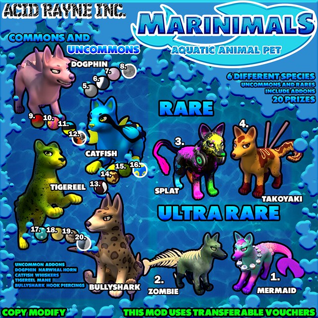 <AR> Marinimals Aquatic Animal Pet Gacha