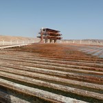 Cooling system for hot groundwater in Saharan desert, Tunisia
