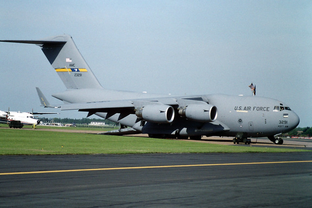 92-3291 McDonnell Douglas C-17A Globemaster III of USAF