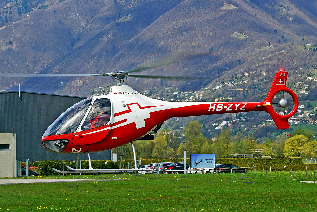 HB-ZYZ   Guimbal G-2 Cabri [1205] (Swiss Helicopters AG) Locarno~HB 16/04/2018