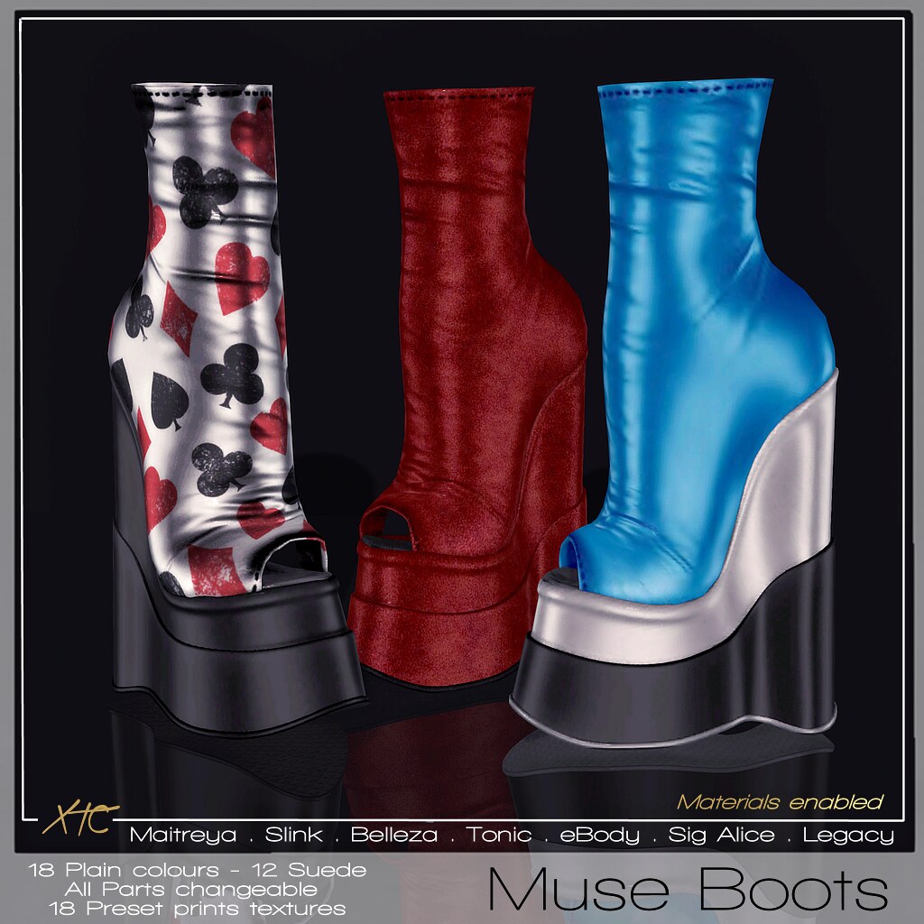 -XTC- Muse Boots.  @UniK