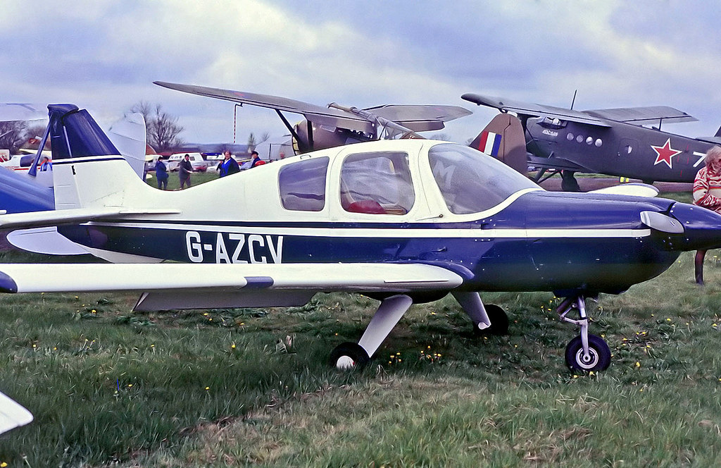 G-AZCV   Beagle B.121 Pup 150  [B121-163] Henstridge~G 12/04/1992