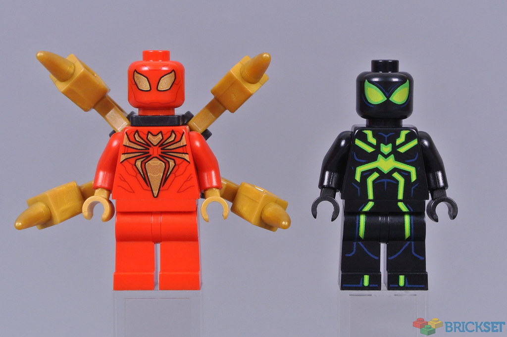 Marvel Spider Man Lego Moc Minifigure Toys Gift Iron Spider