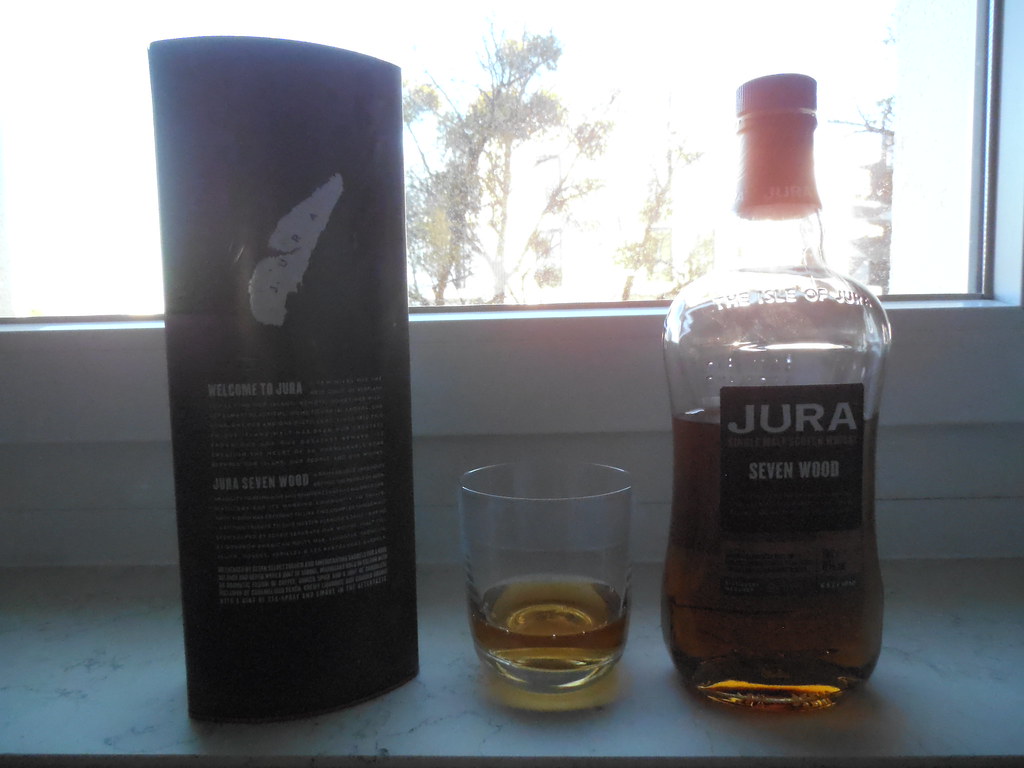 One Shot of Jura Seven Wood Single Malt Scotch Whisky, 42%