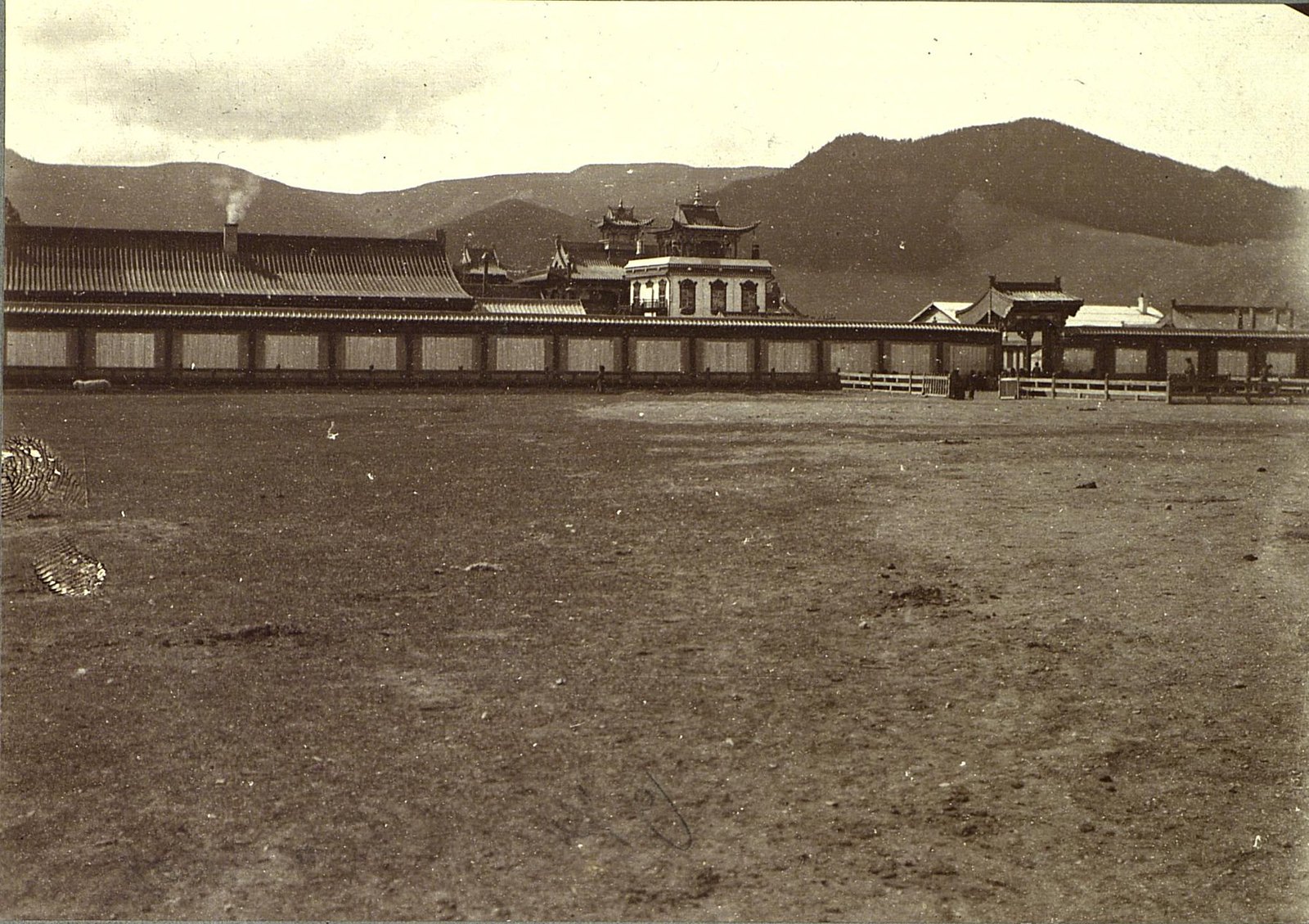 Урга. Новый дворец Богдо-Гегена (с севера)