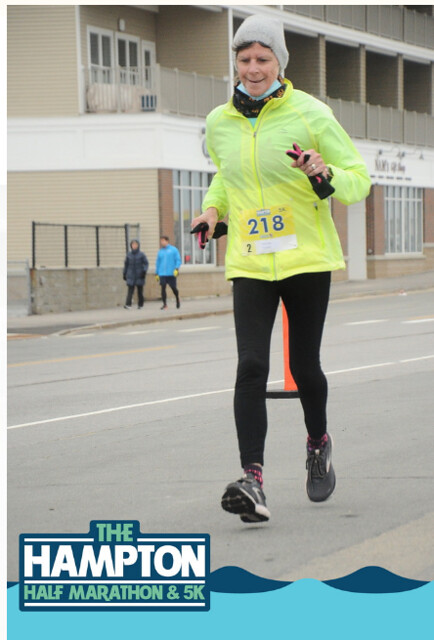 2021-03-29 Sue Dubois - 14th Annual Hampton Half Marathon and 5K