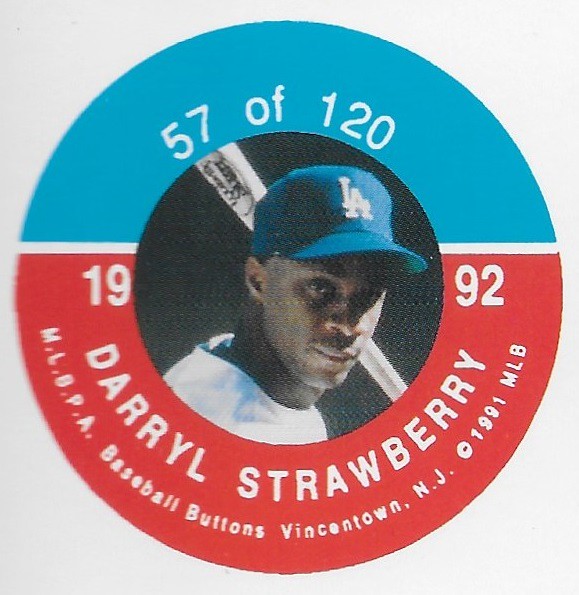 1992 JKA Vincentown Button Proof Square - Strawberry, Darryl