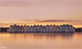 Rainbow Houses of Houten, Netherlands