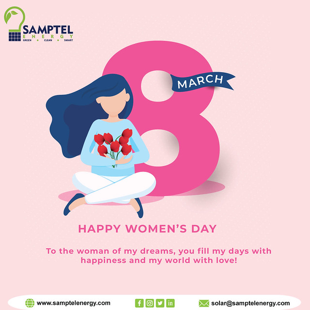 Happy Women's Day - Samptel Energy