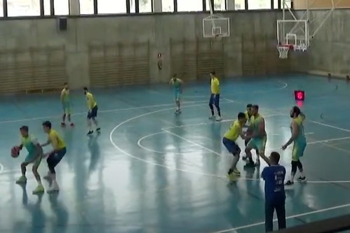 Captura de vídeo del partido entre C.D. Estudio y C.B. Agüimes
