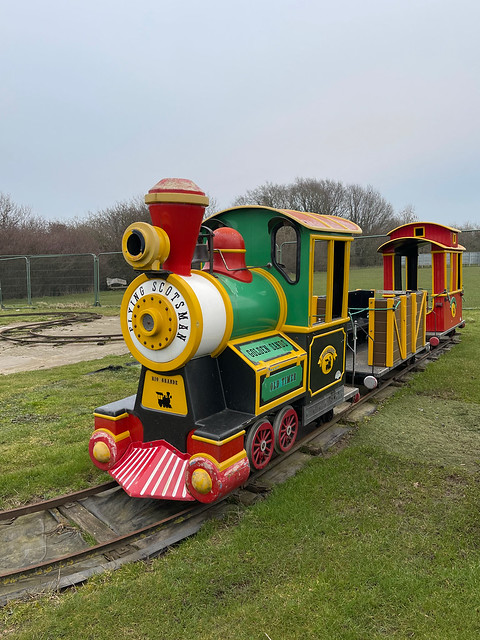 Children's train at the Countryside Centre