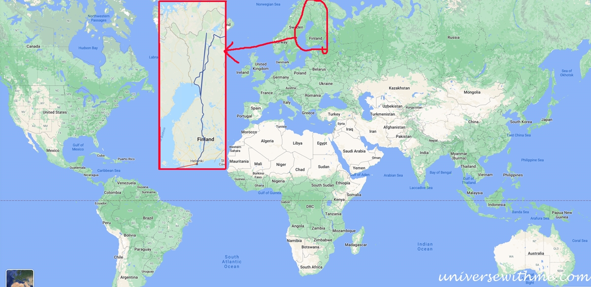 1 Finland Map