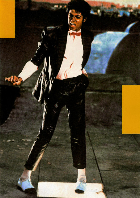 Michael Jackson: Billie Jean (1983) | French postcard by Edi… | Flickr