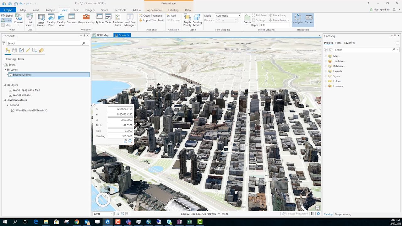 Working with ESRI ArcGIS Pro 2.5 full license