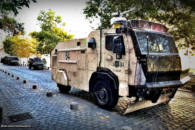 Nurol Makina Edjer Toma | “guanaco” (water cannon truck) - Santiago, Chile (2020)