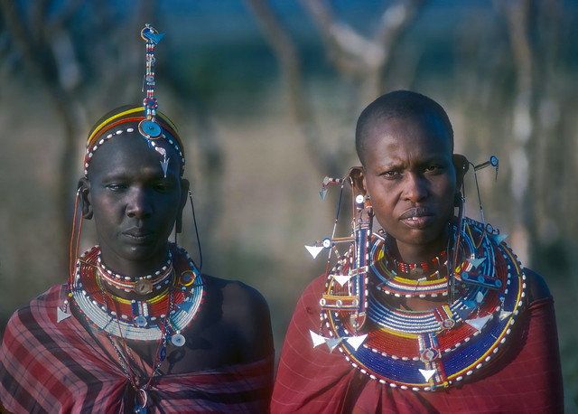 Maasai women in Ngoile/Kenya