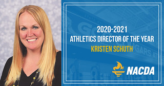 Tue, 03/09/2021 - 13:48 - Assistant Vice President of Student Engagement & Inclusion and Athletic Director Kristen Schuth, courtesy of GCC