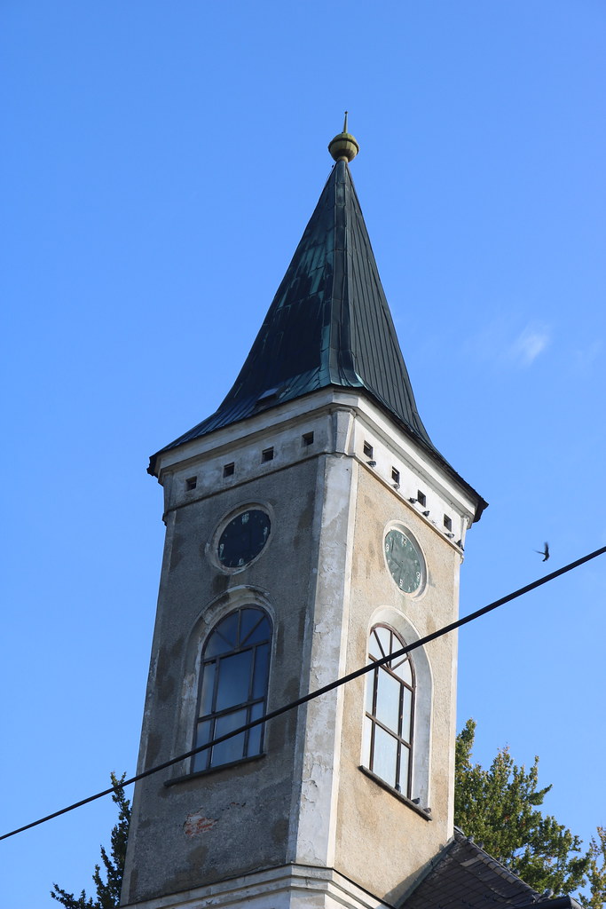 evangelický kostel v Plesné
