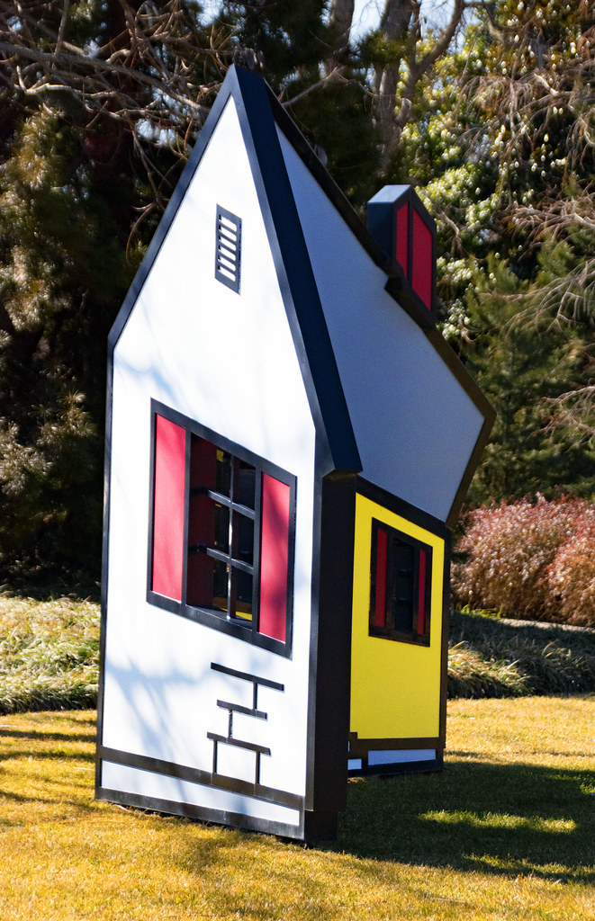 House 1\' (modeled 1996, fabricated 1998) by Roy Lichtenst… | Flickr