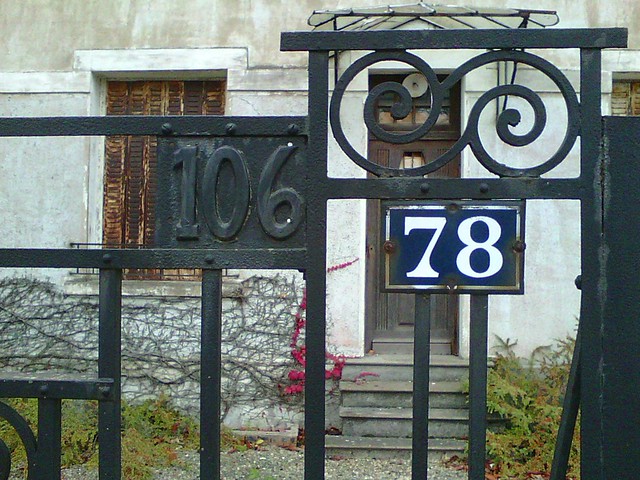 avenue R.Poincaré n.106, n.78.