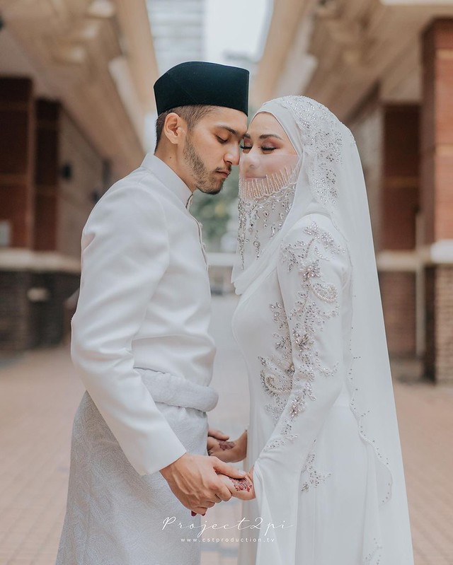 Risteena & Isa Khan Akhirnya Selamat Bernikah di Majlis Ringkas Patuh SOP