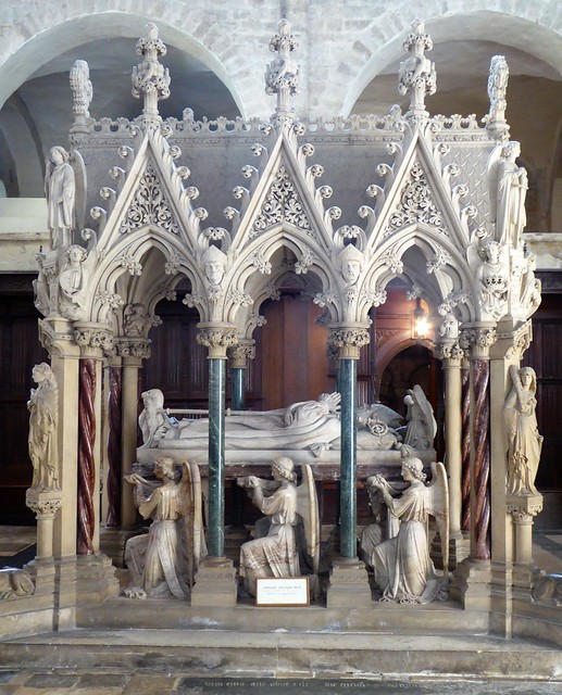 Winchester Cathedral, Samuel Wilberforce Memorial, Bishop of Wincester 1869-73