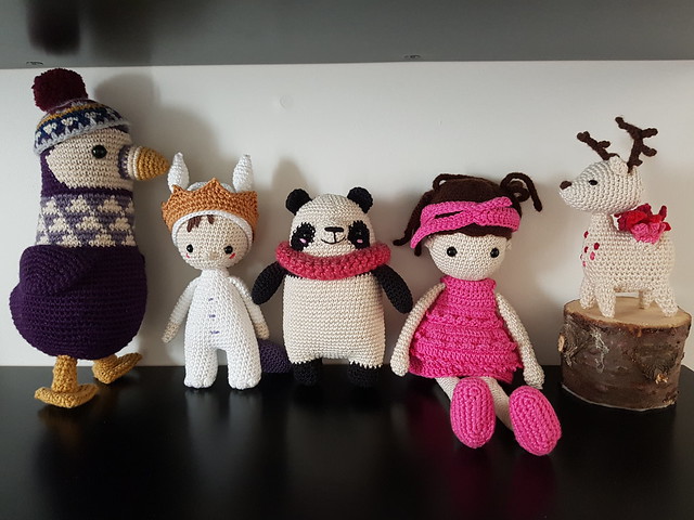 Part of my crochet gang