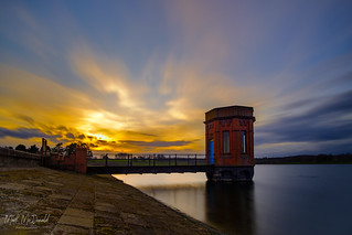 Sywell Pump House in the wind