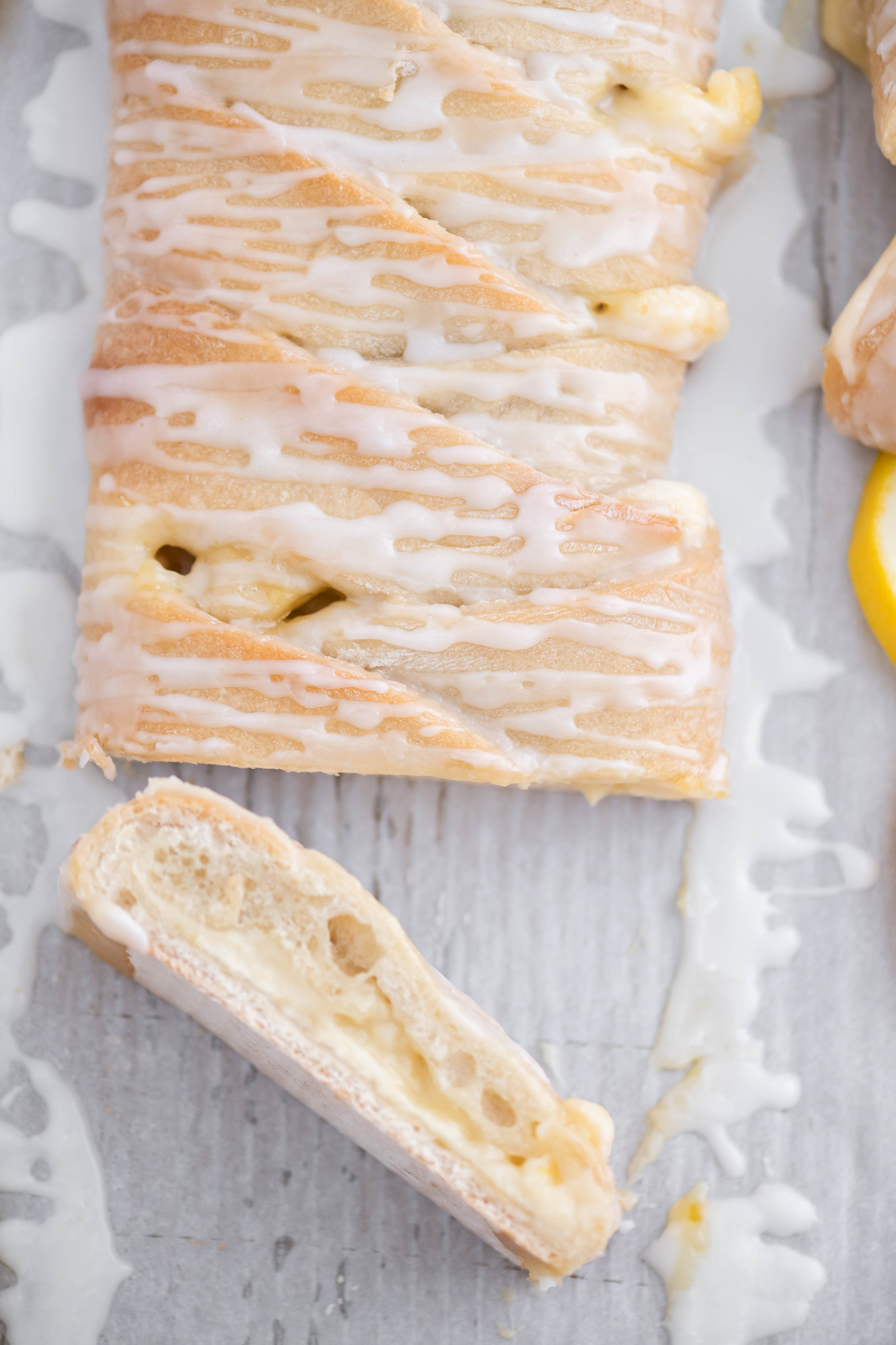 This Lemon Cream Cheese Braid is Easter brunch perfection. Start with Rhodes sweet dough and a few simple ingredients to make this holiday stunner.