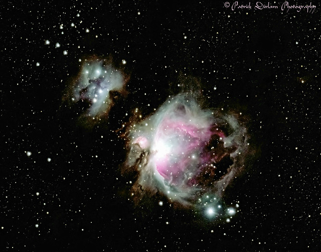 Orion and Running Man nebulas reworked