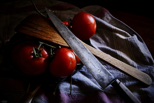 Bodegón de tomates - Still life of tomatoes
