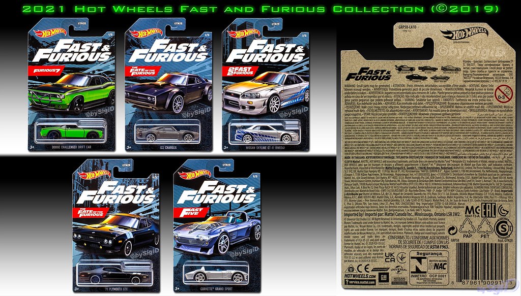 2021_Hot_Wheels_Fast_Furious_Collection