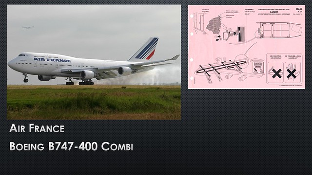 563_Air France Boeing B747-400 Combi
