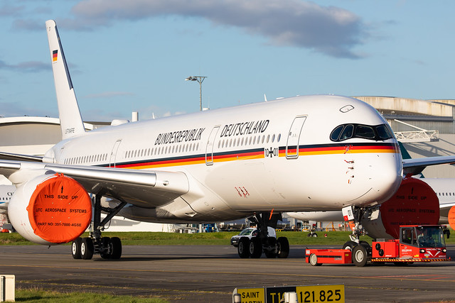 German Air Force Airbus A350-941 cn 468 10+01