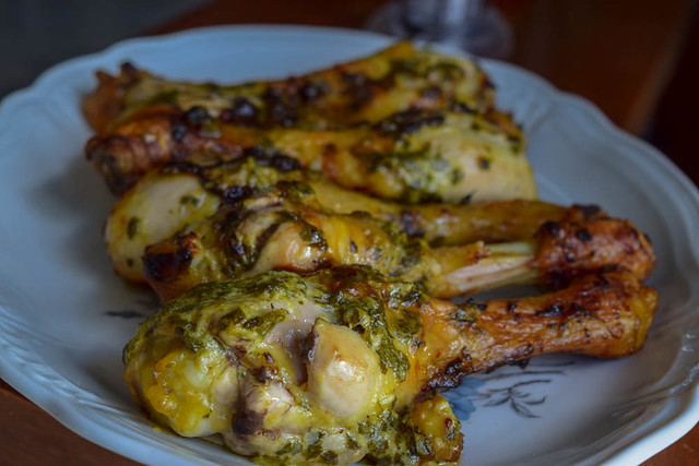 Pilons de poulet à la moutarde_