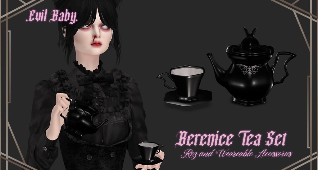Berenice Tea Set Exclusive for Mournful Monday