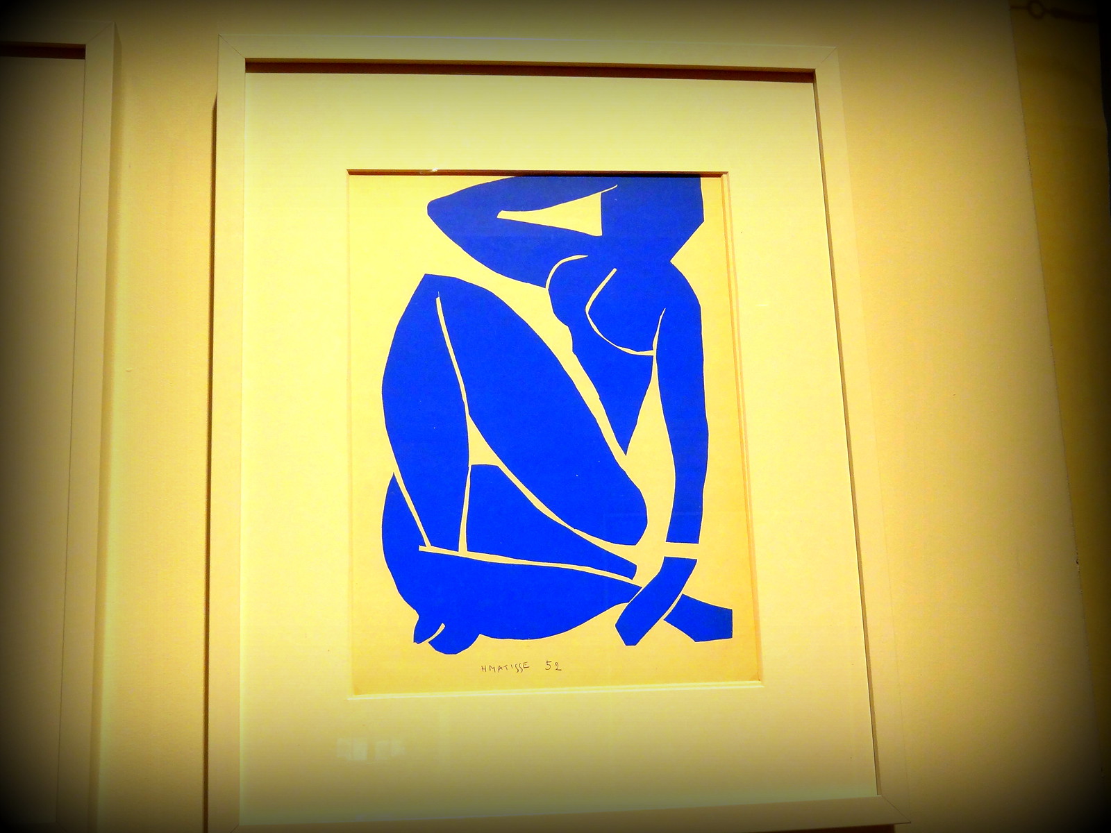 Henri Matisse (1862-1954). Seated Blue Nude, 1952