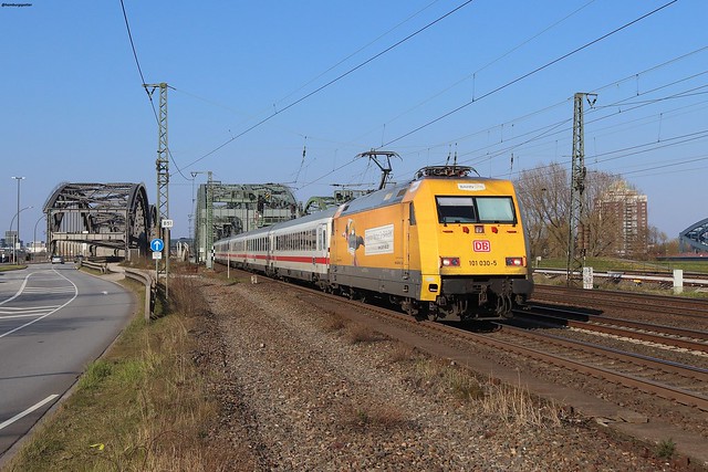 DB Fernverkehr 101 030 - Hamburg Norderelbbrücke
