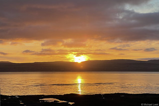 Sunrise; Firth of Clyde, Scotland