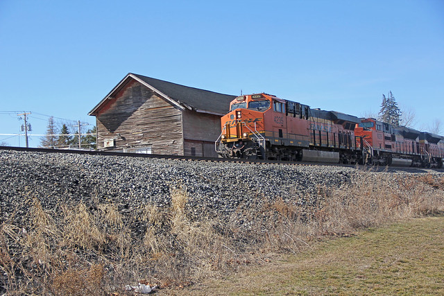 Passing the Old Freight Station