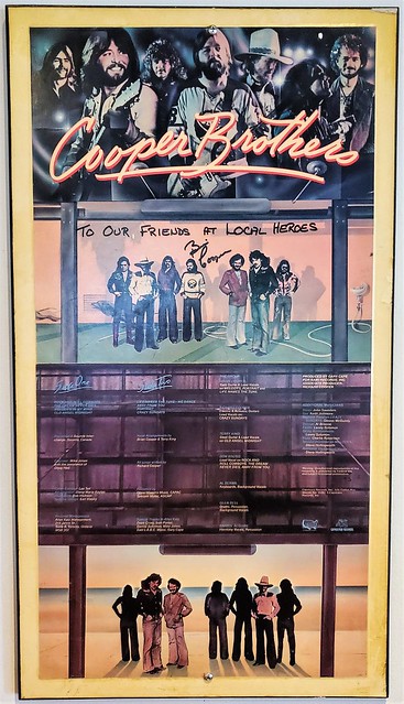 Autographed poster of Ottawa's Cooper Brothers