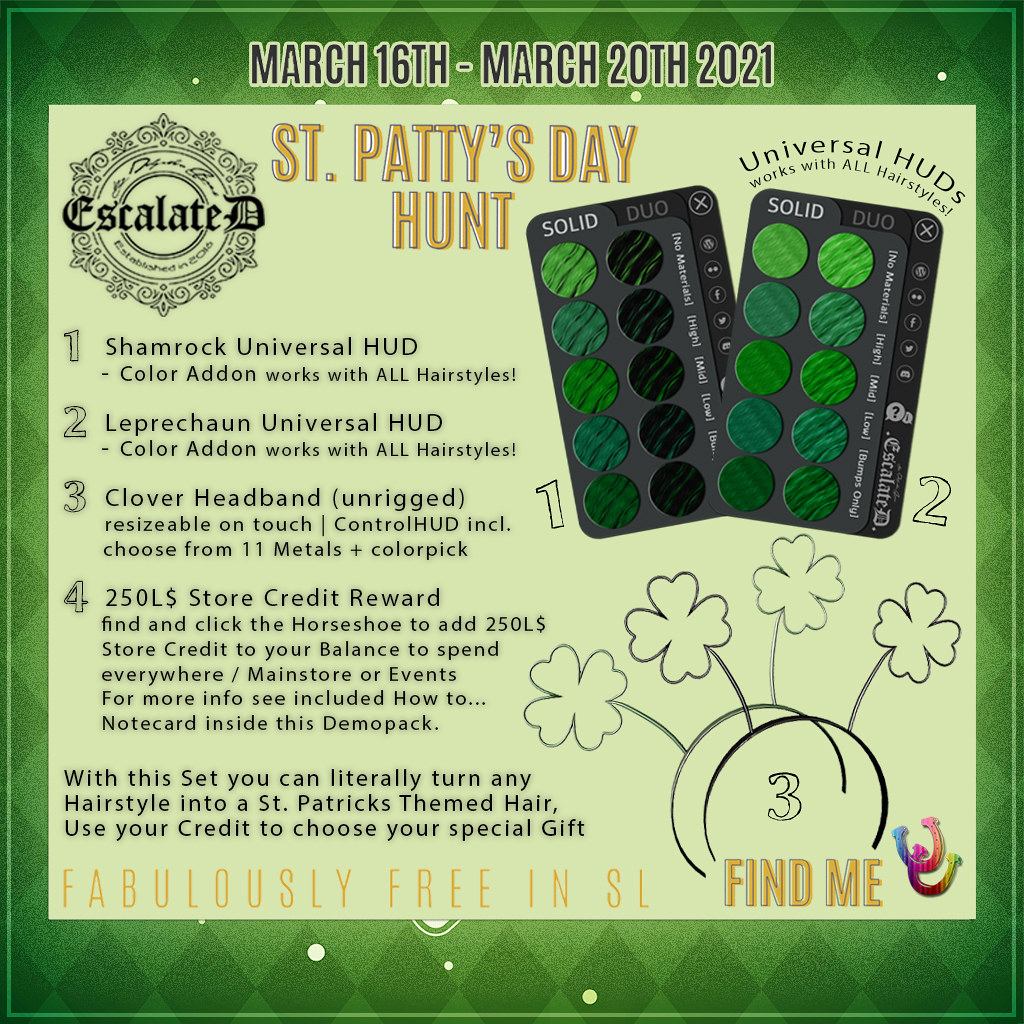 St. Patty’s Day Hunt is here!