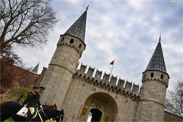 Orta Kapı with Jandarma Genel Komutanlığı - Topkapi Sarayi - Sultanahmet - Fatih -Istanbul-