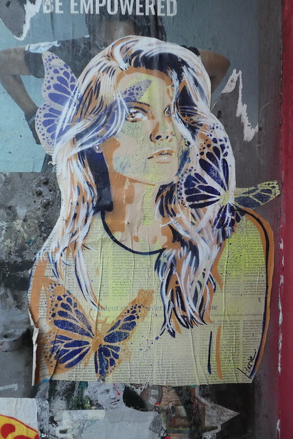 Marie street art, Shoreditch