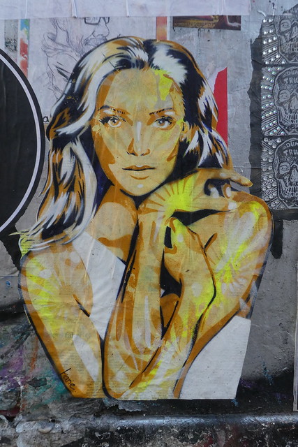 Marie street art, Shoreditch