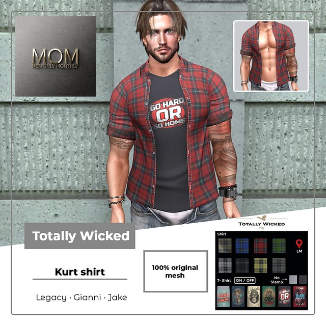 Totally Wicked - Kurt shirt (MOM)