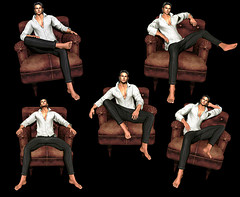 *AAP* Male Poses set 04