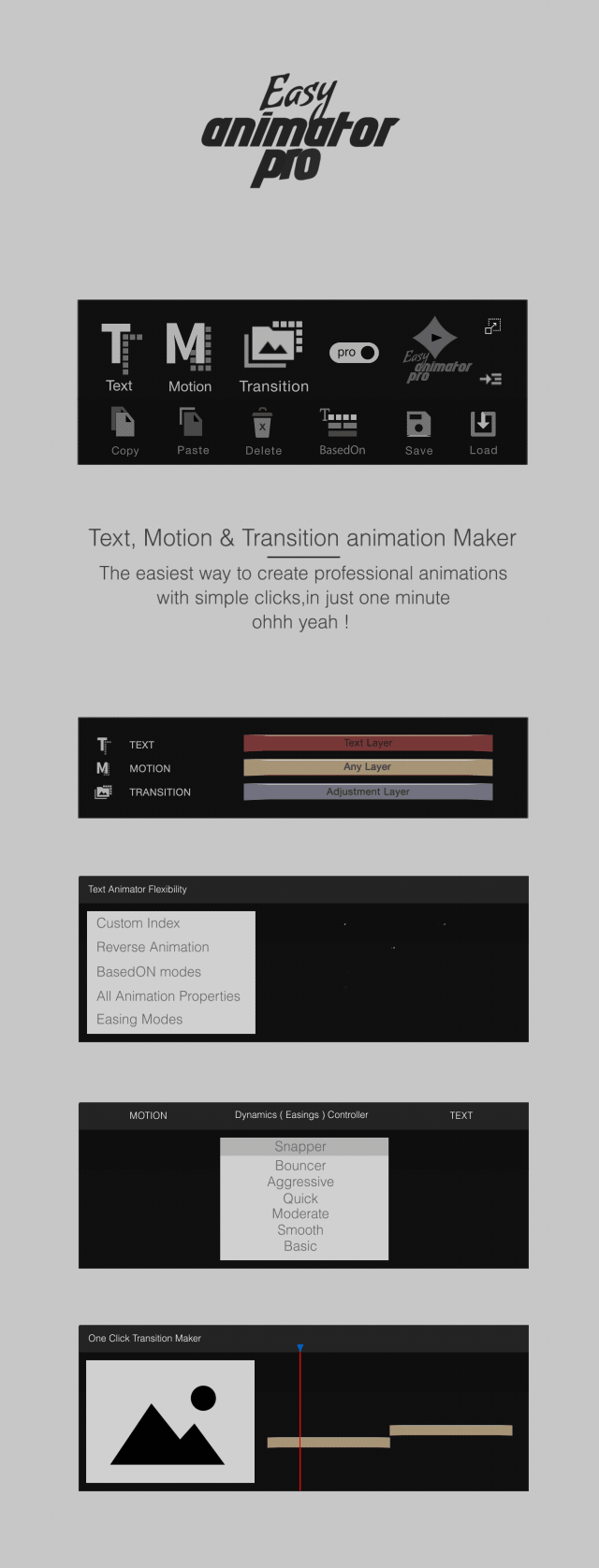 Easy Animator Pro | All In One Animation Maker For Text , Motion & Transitions - 1