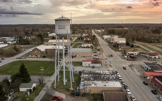 Monterey water tower, Putnam County, Tennessee